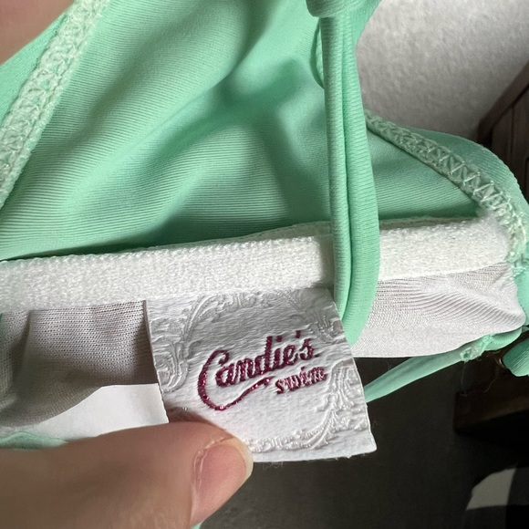 Teal Bikini Top - Picture 4 of 5